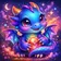 Vibrant fantasy creature avatar with colorful scales and expressive eyes