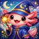 Colorful cartoon cat with wide eyes and a playful expression for a user profile picture.